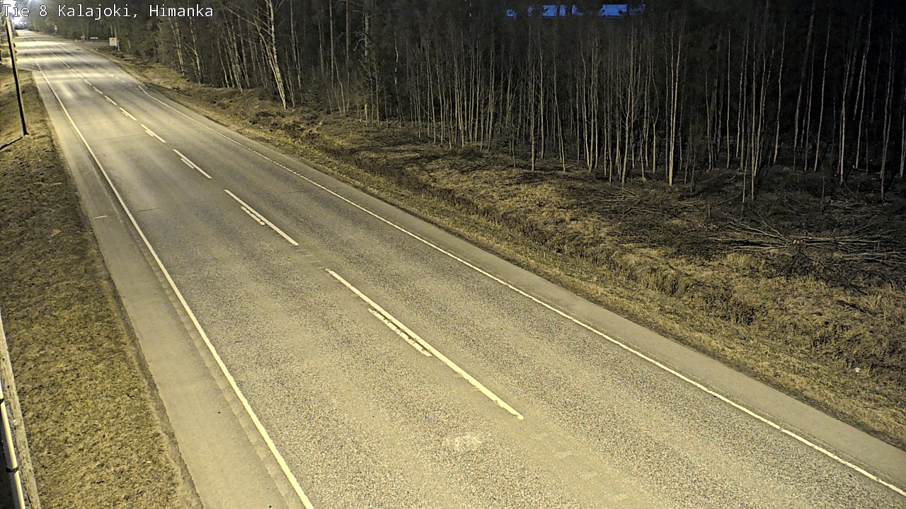 Weather Camera Image Väg 8 Kalajoki, Himango, Kalajoki, Pohjois-Pohjanmaa