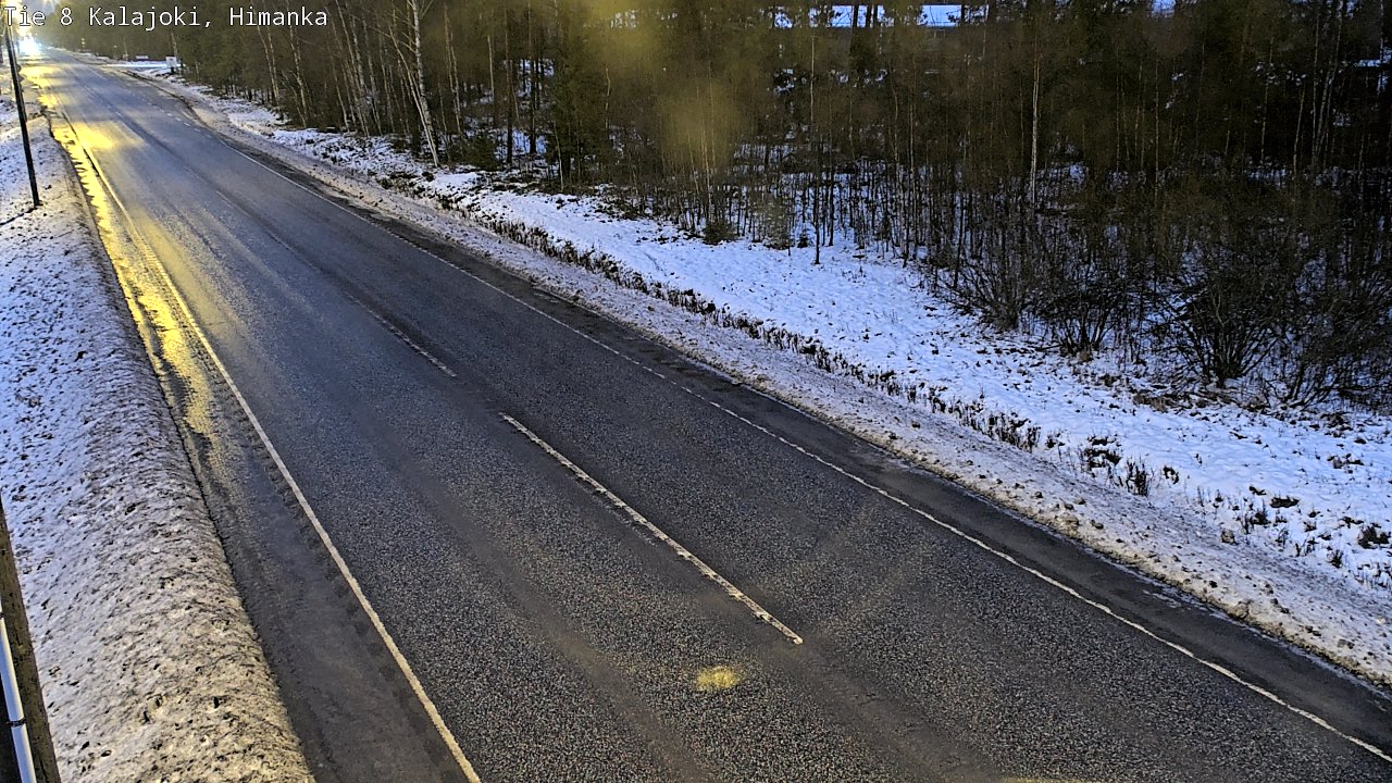 Weather Camera Image Väg 8 Kalajoki, Himango, Kalajoki, Pohjois-Pohjanmaa
