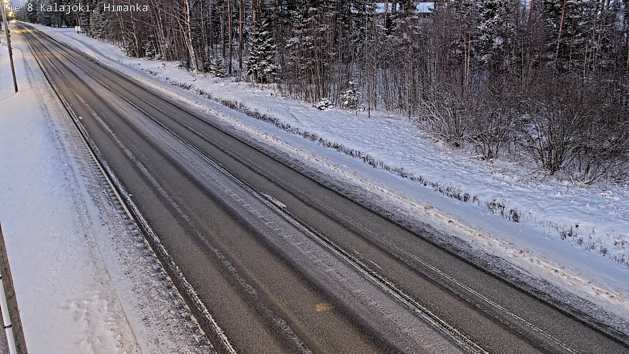Weather Camera Image Väg 8 Kalajoki, Himango, Kalajoki, Pohjois-Pohjanmaa