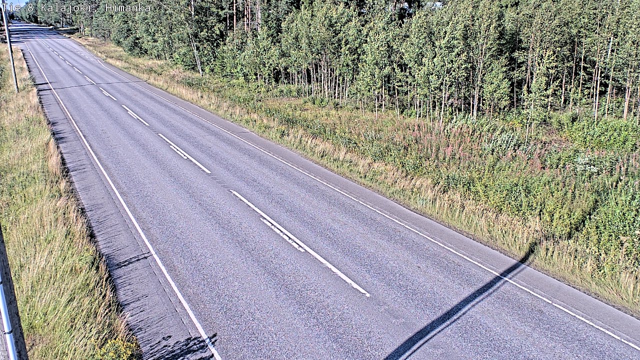 Weather Camera Image Road 8 Kalajoki, Himanka, Kalajoki, Pohjois-Pohjanmaa