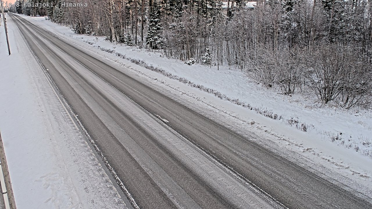Weather Camera Image Road 8 Kalajoki, Himanka, Kalajoki, Pohjois-Pohjanmaa