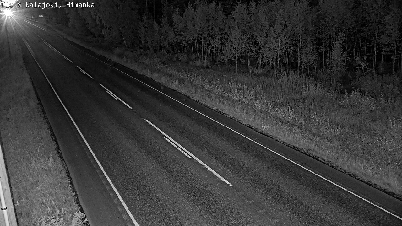 Weather Camera Image Road 8 Kalajoki, Himanka, Kalajoki, Pohjois-Pohjanmaa