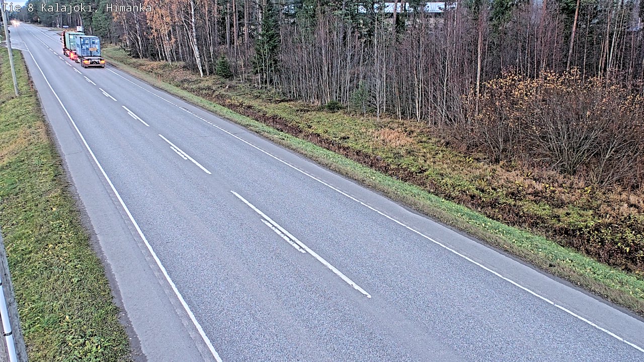 Kelikamerat Kuva Tie 8 Kalajoki, Himanka, Kalajoki, Pohjois-Pohjanmaa