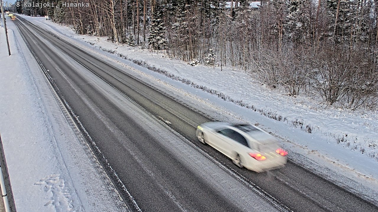 Weather Camera Image Road 8 Kalajoki, Himanka, Kalajoki, Pohjois-Pohjanmaa