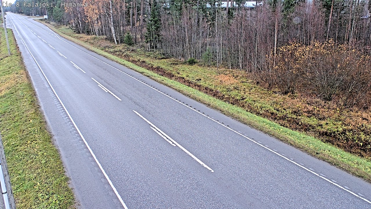 Weather Camera Image Väg 8 Kalajoki, Himango, Kalajoki, Pohjois-Pohjanmaa