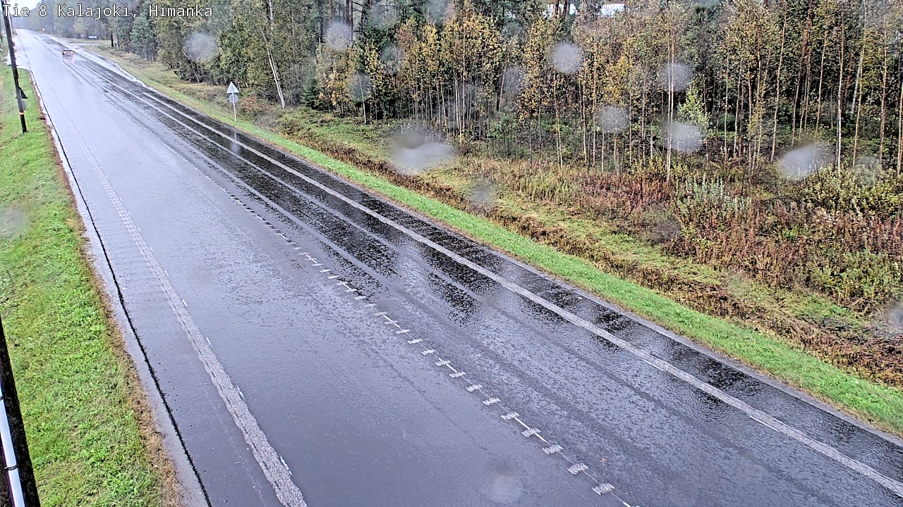Weather Camera Image Road 8 Kalajoki, Himanka, Kalajoki, Pohjois-Pohjanmaa