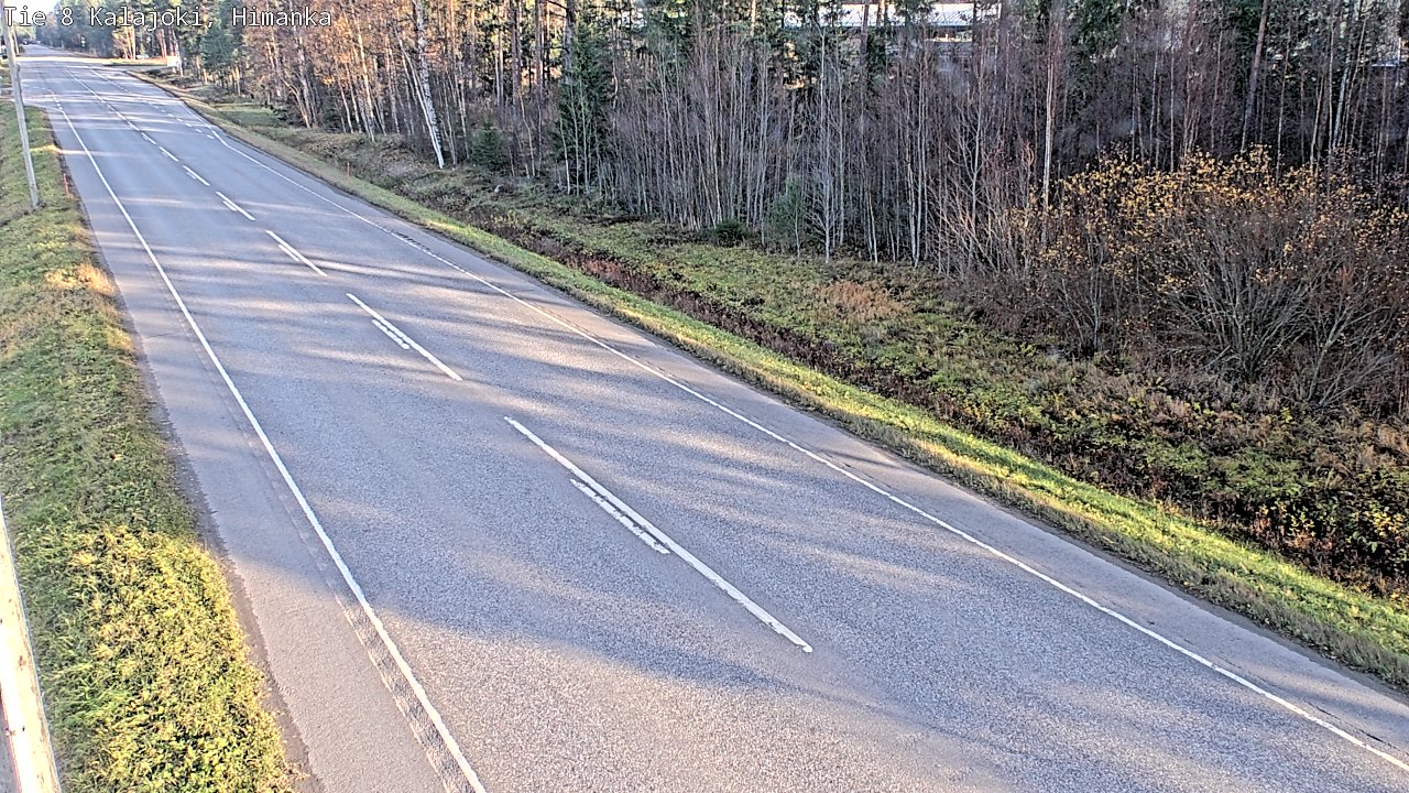 Kelikamerat Kuva Tie 8 Kalajoki, Himanka, Kalajoki, Pohjois-Pohjanmaa