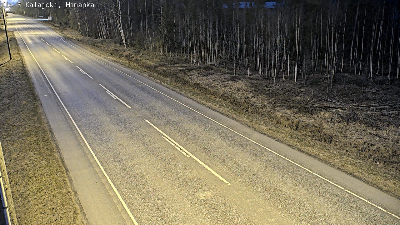 Weather Camera Image Väg 8 Kalajoki, Himango, Kalajoki, Pohjois-Pohjanmaa