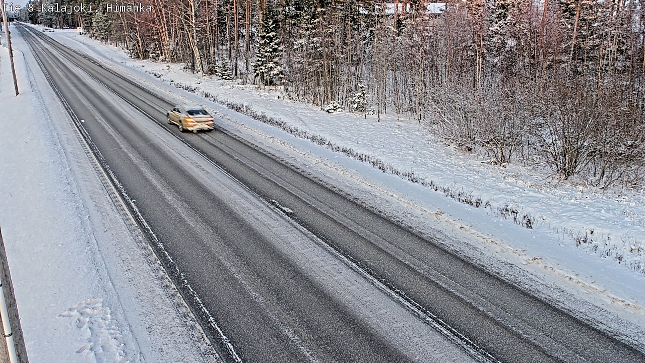 Weather Camera Image Road 8 Kalajoki, Himanka, Kalajoki, Pohjois-Pohjanmaa