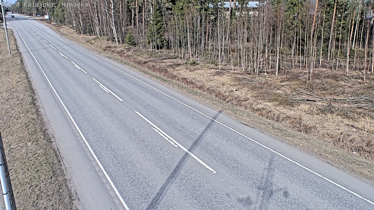 Kelikamerat Kuva Tie 8 Kalajoki, Himanka, Kalajoki, Pohjois-Pohjanmaa