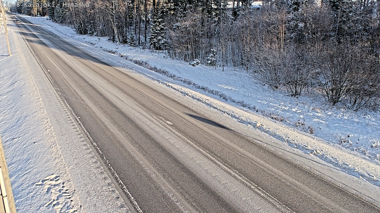 Weather Camera Image Road 8 Kalajoki, Himanka, Kalajoki, Pohjois-Pohjanmaa