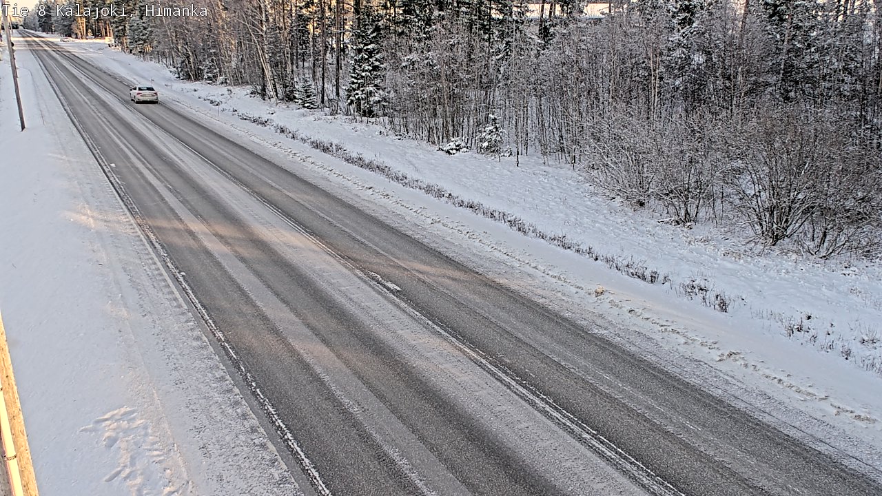 Weather Camera Image Road 8 Kalajoki, Himanka, Kalajoki, Pohjois-Pohjanmaa