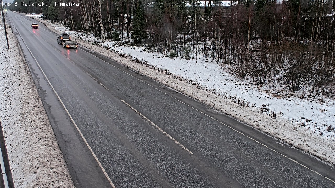Weather Camera Image Väg 8 Kalajoki, Himango, Kalajoki, Pohjois-Pohjanmaa
