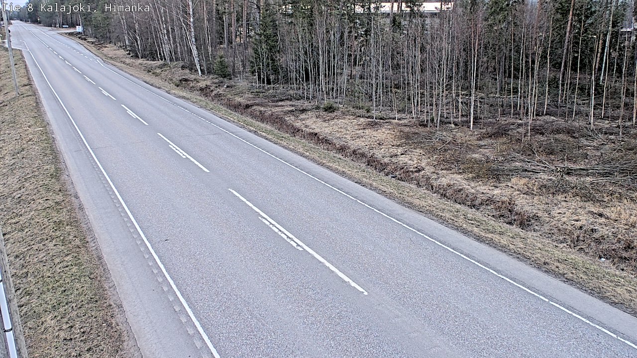 Weather Camera Image Väg 8 Kalajoki, Himango, Kalajoki, Pohjois-Pohjanmaa