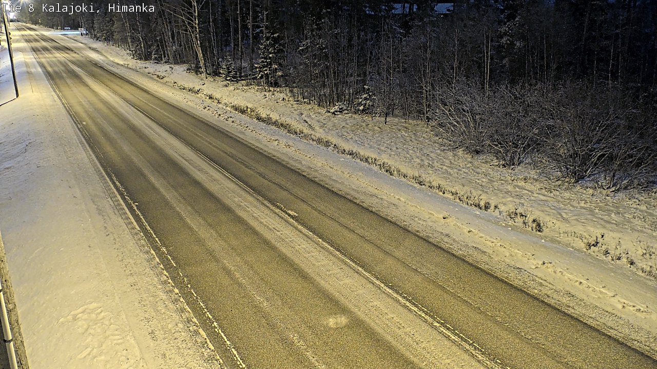 Weather Camera Image Road 8 Kalajoki, Himanka, Kalajoki, Pohjois-Pohjanmaa