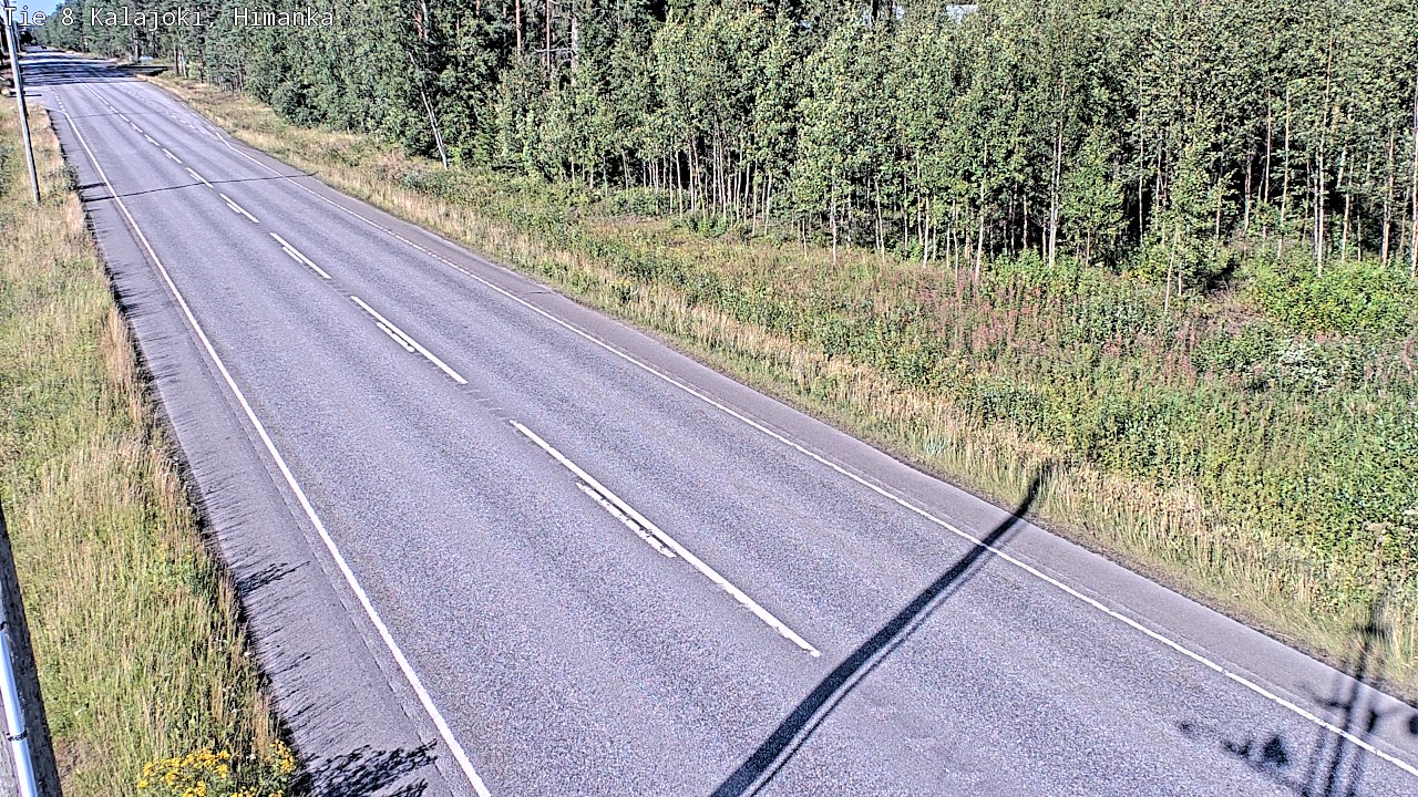 Weather Camera Image Road 8 Kalajoki, Himanka, Kalajoki, Pohjois-Pohjanmaa