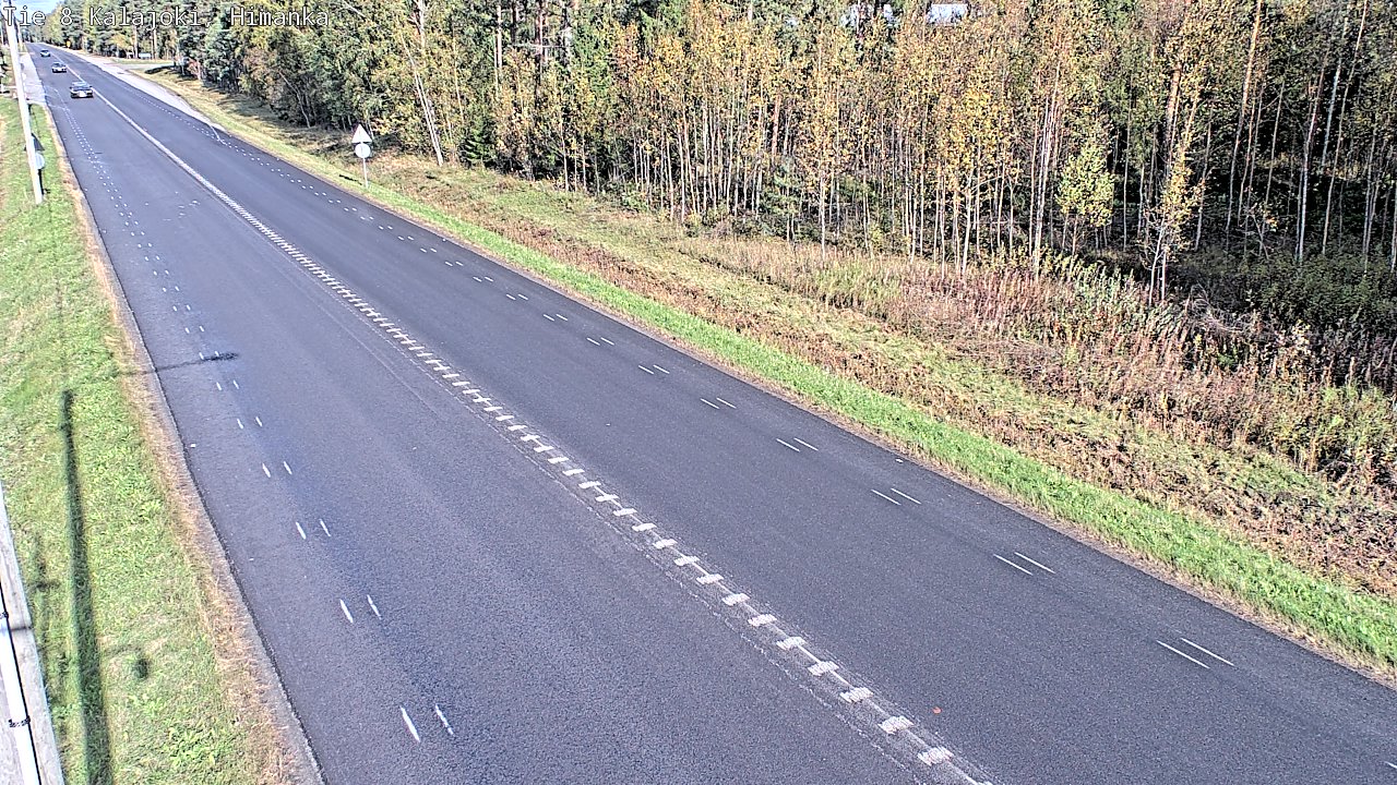 Kelikamerat Kuva Tie 8 Kalajoki, Himanka, Kalajoki, Pohjois-Pohjanmaa
