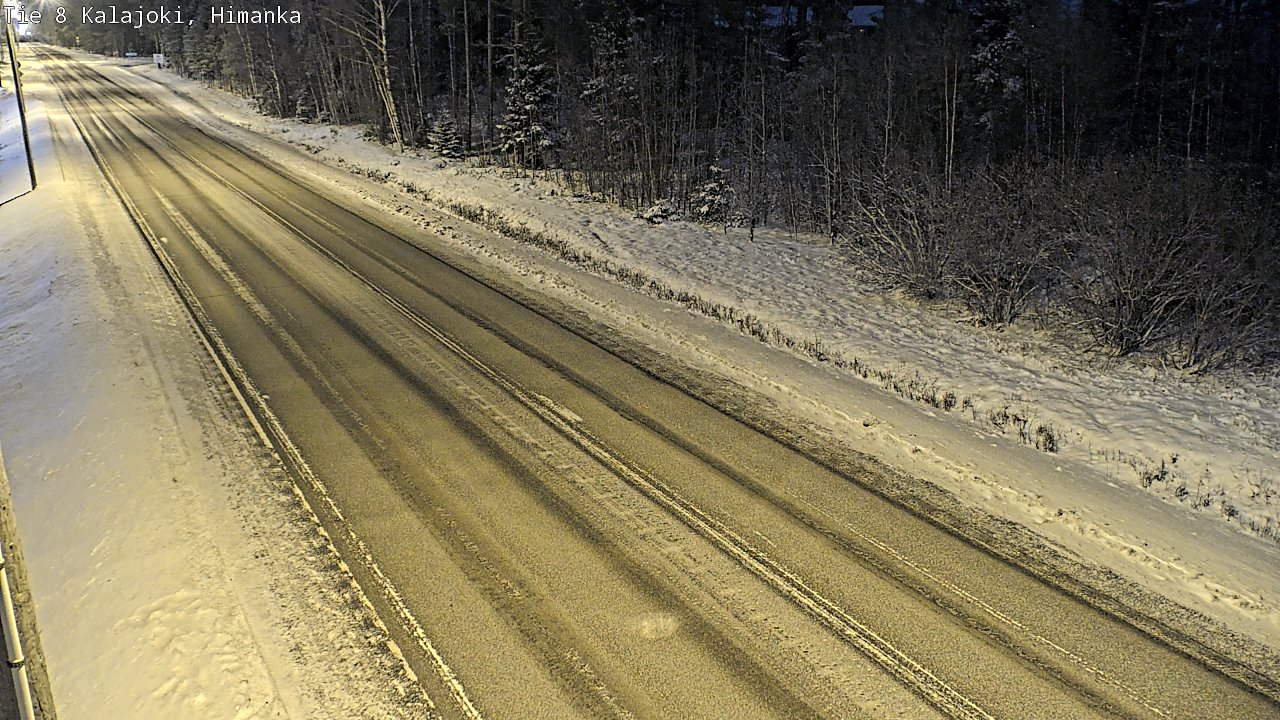 Weather Camera Image Väg 8 Kalajoki, Himango, Kalajoki, Pohjois-Pohjanmaa