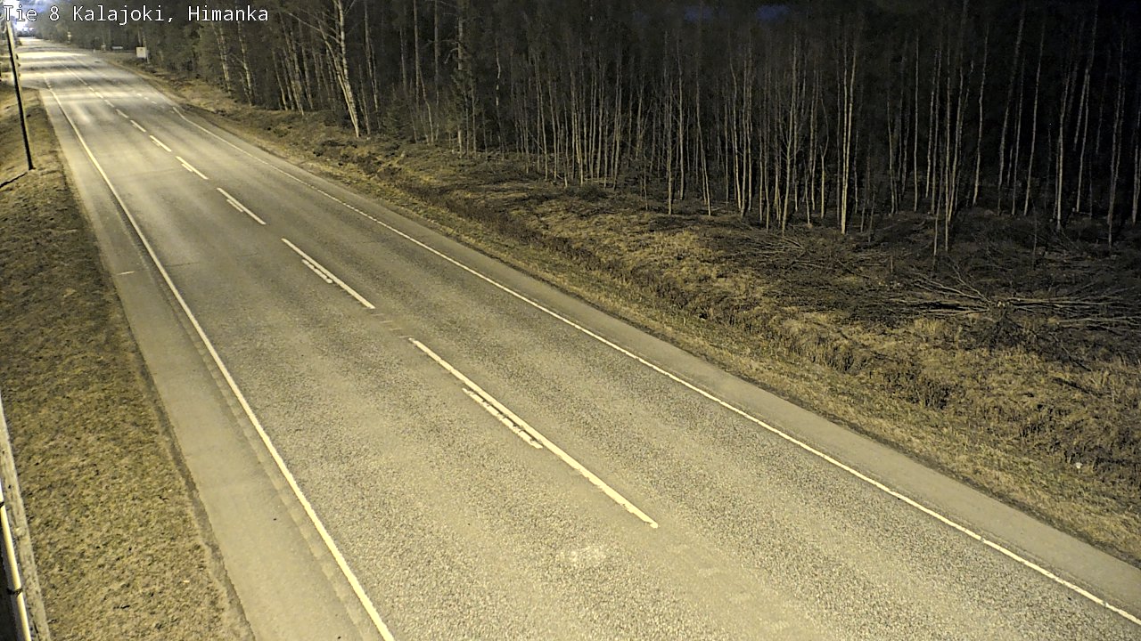 Weather Camera Image Väg 8 Kalajoki, Himango, Kalajoki, Pohjois-Pohjanmaa