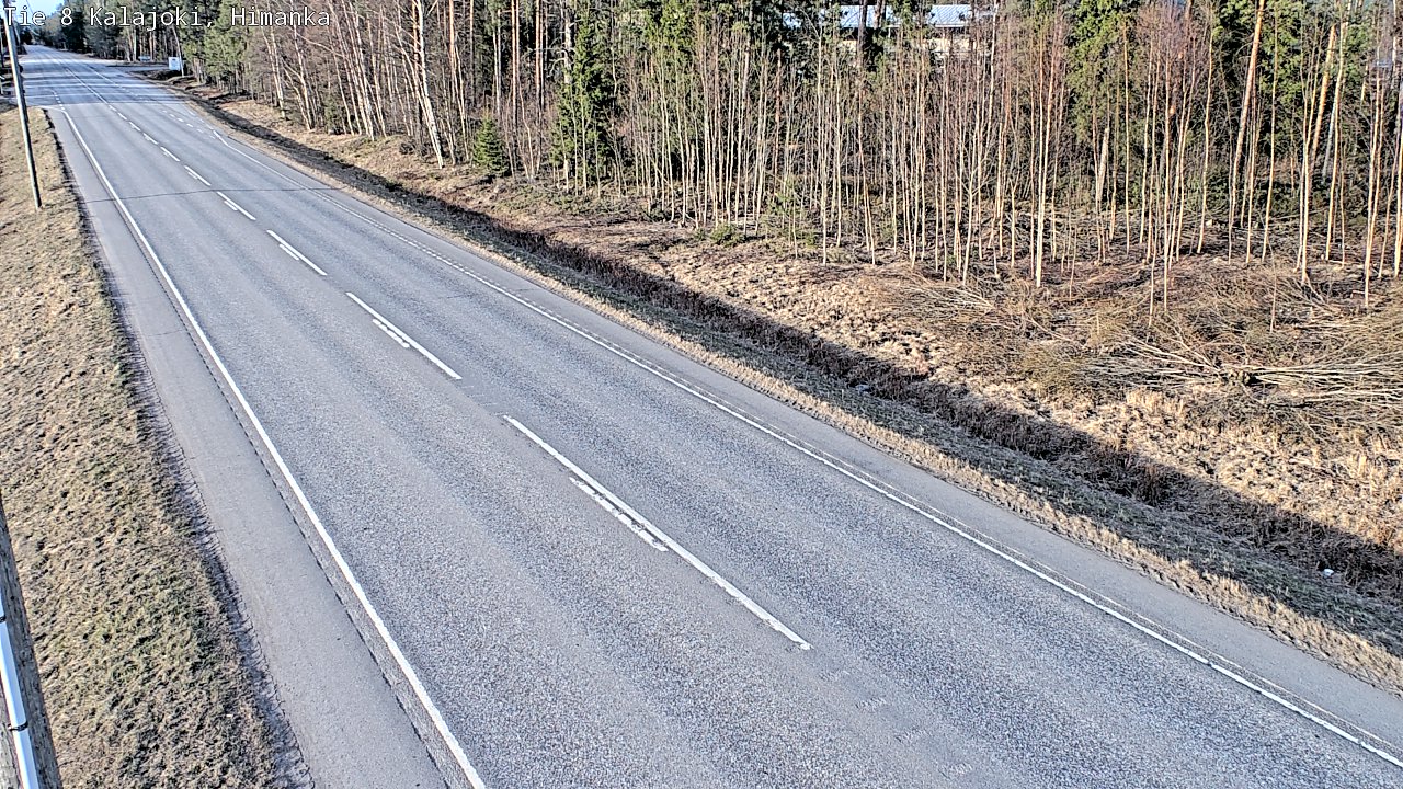 Kelikamerat Kuva Tie 8 Kalajoki, Himanka, Kalajoki, Pohjois-Pohjanmaa