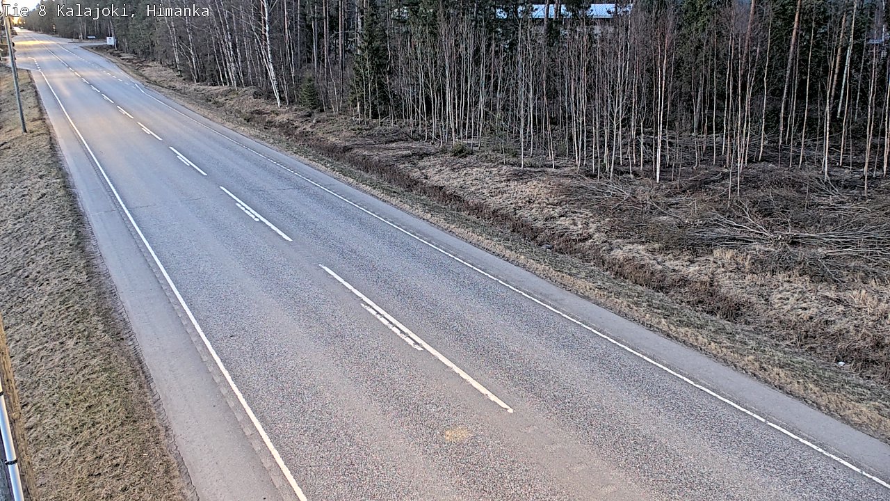 Kelikamerat Kuva Tie 8 Kalajoki, Himanka, Kalajoki, Pohjois-Pohjanmaa