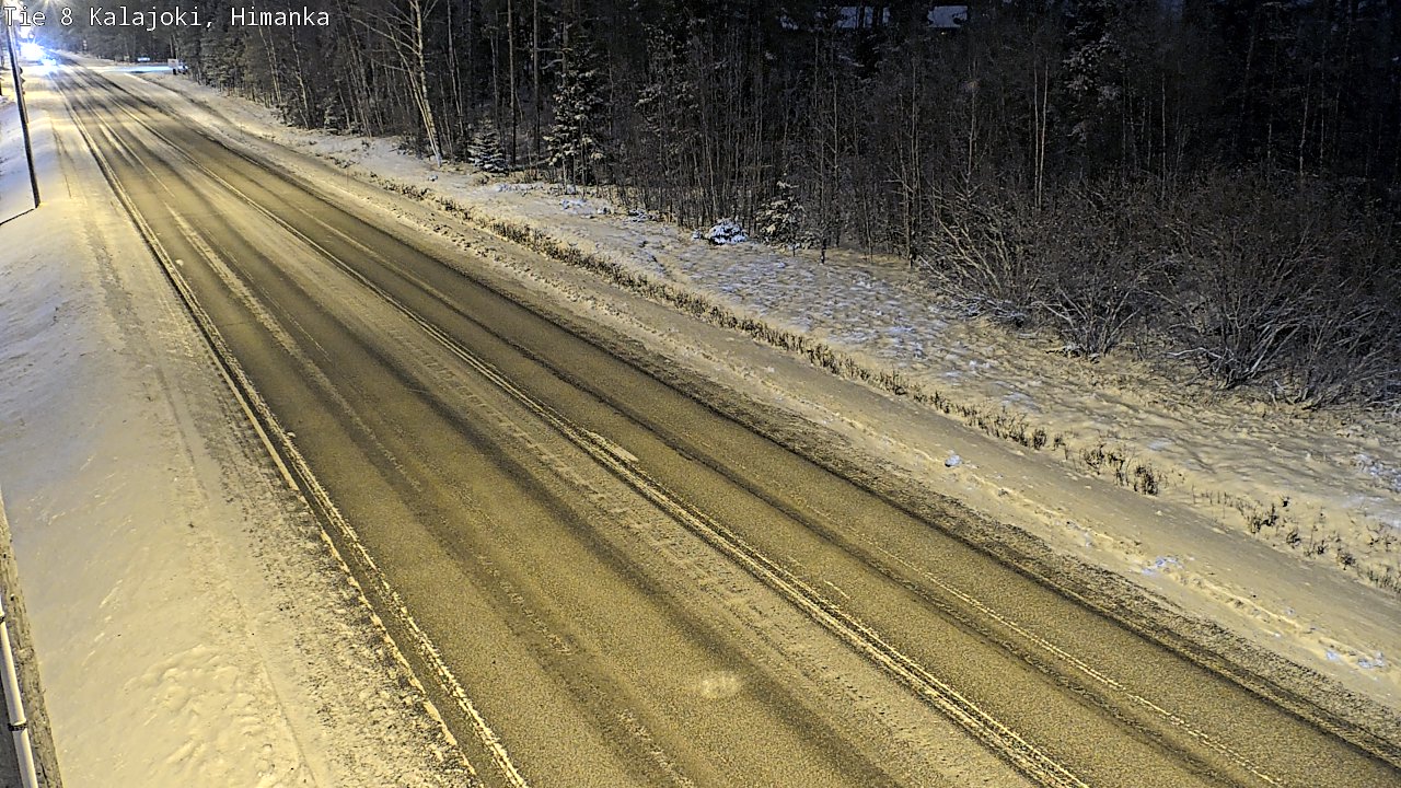 Weather Camera Image Väg 8 Kalajoki, Himango, Kalajoki, Pohjois-Pohjanmaa