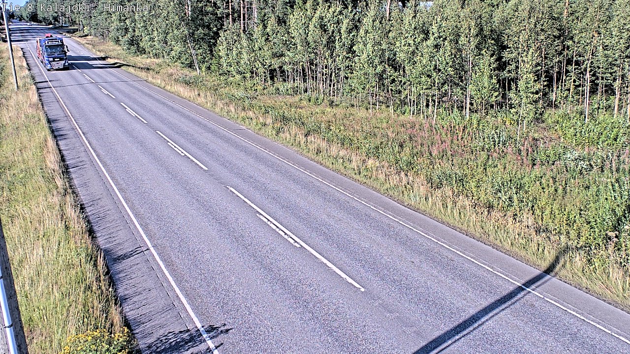 Weather Camera Image Road 8 Kalajoki, Himanka, Kalajoki, Pohjois-Pohjanmaa