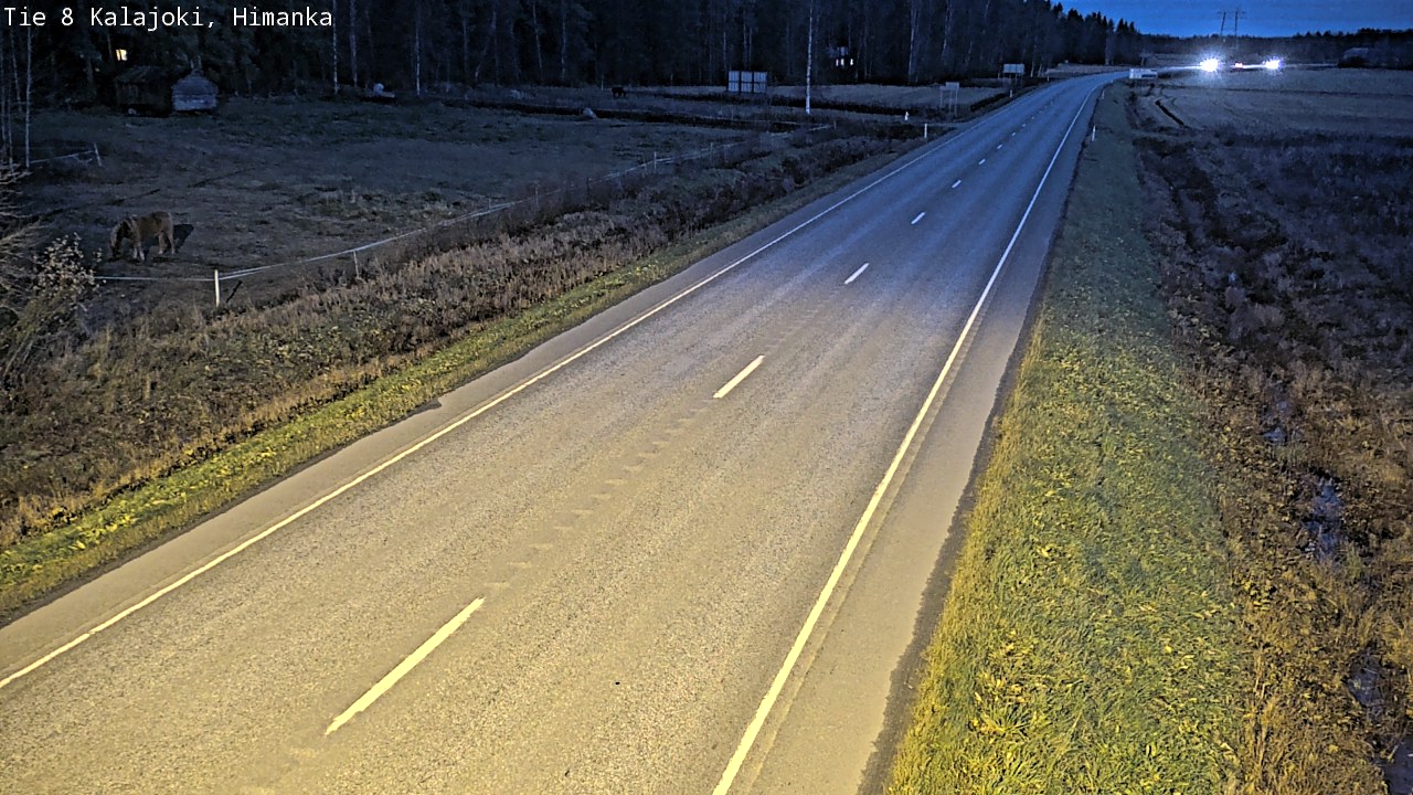 Kelikamerat Kuva Tie 8 Kalajoki, Himanka, Kalajoki, Pohjois-Pohjanmaa