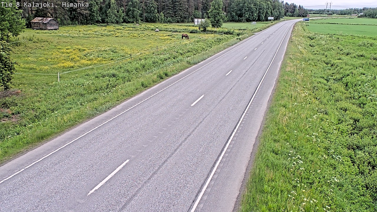 Kelikamerat Kuva Tie 8 Kalajoki, Himanka, Kalajoki, Pohjois-Pohjanmaa