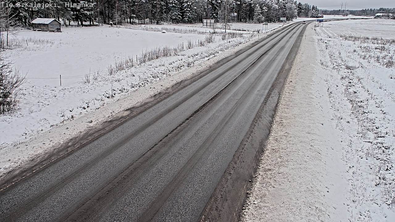 Weather Camera Image Väg 8 Kalajoki, Himango, Kalajoki, Pohjois-Pohjanmaa