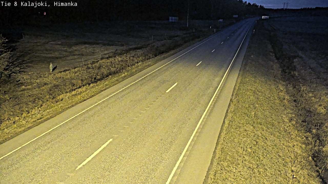 Weather Camera Image Väg 8 Kalajoki, Himango, Kalajoki, Pohjois-Pohjanmaa