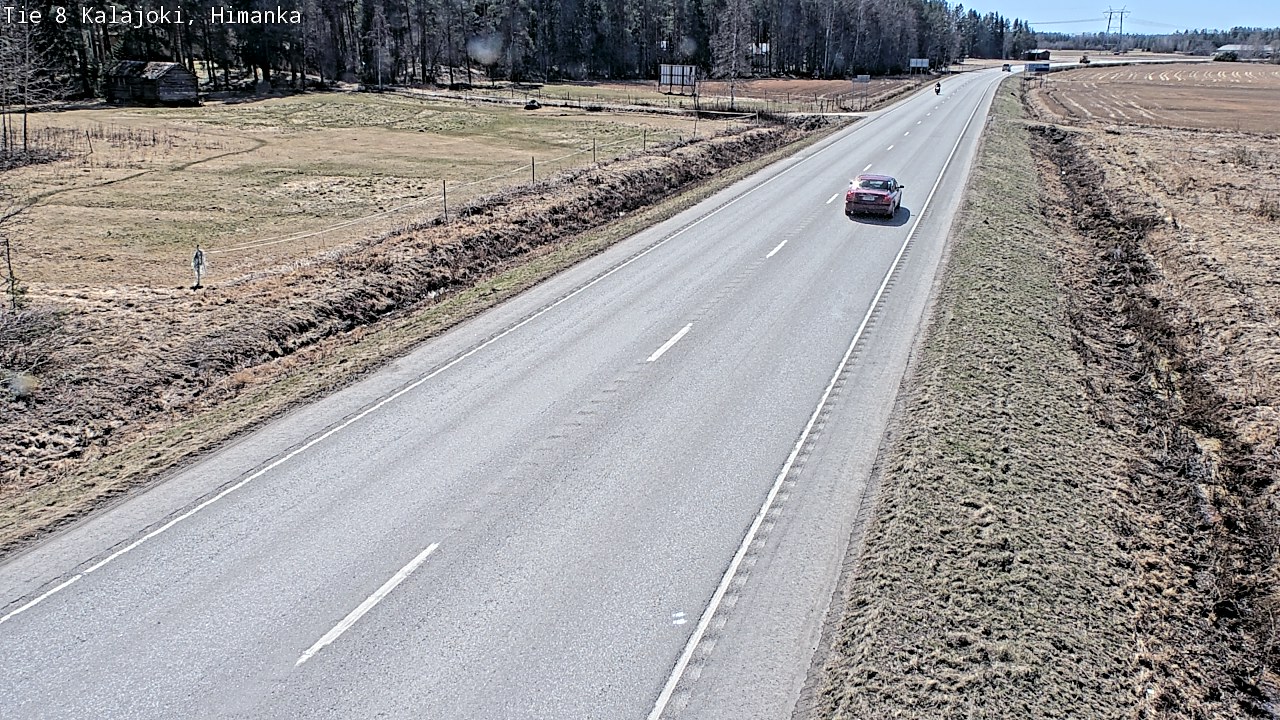 Kelikamerat Kuva Tie 8 Kalajoki, Himanka, Kalajoki, Pohjois-Pohjanmaa