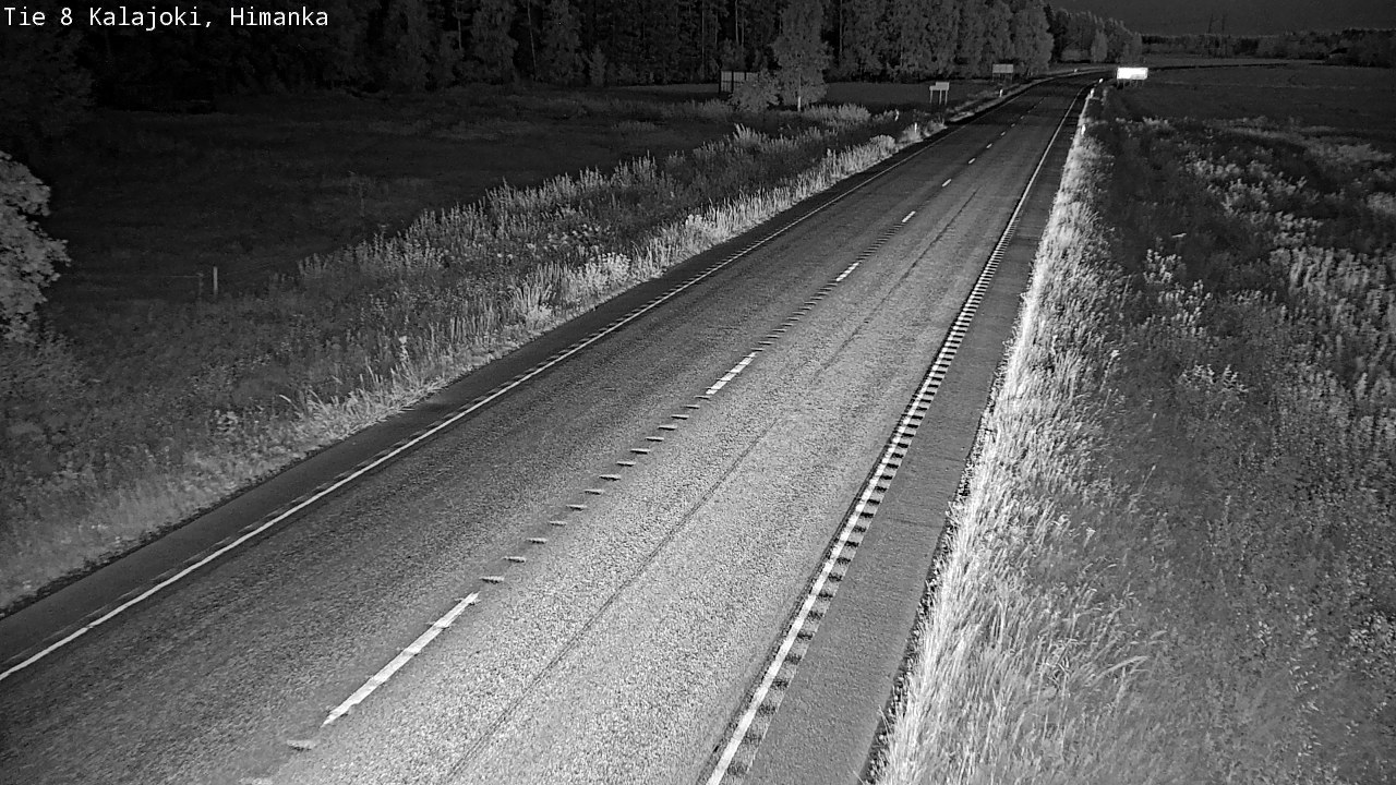 Weather Camera Image Road 8 Kalajoki, Himanka, Kalajoki, Pohjois-Pohjanmaa