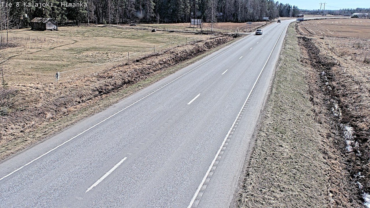 Kelikamerat Kuva Tie 8 Kalajoki, Himanka, Kalajoki, Pohjois-Pohjanmaa