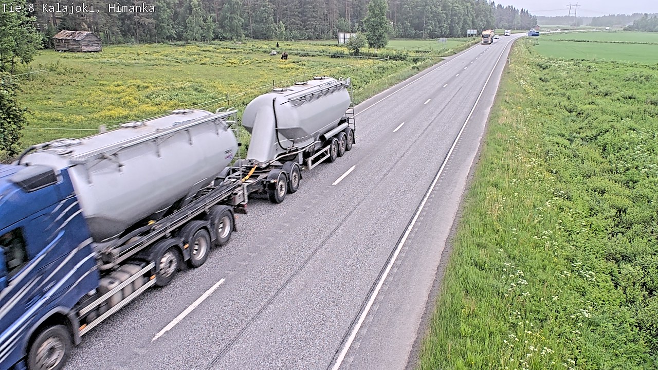 Kelikamerat Kuva Tie 8 Kalajoki, Himanka, Kalajoki, Pohjois-Pohjanmaa