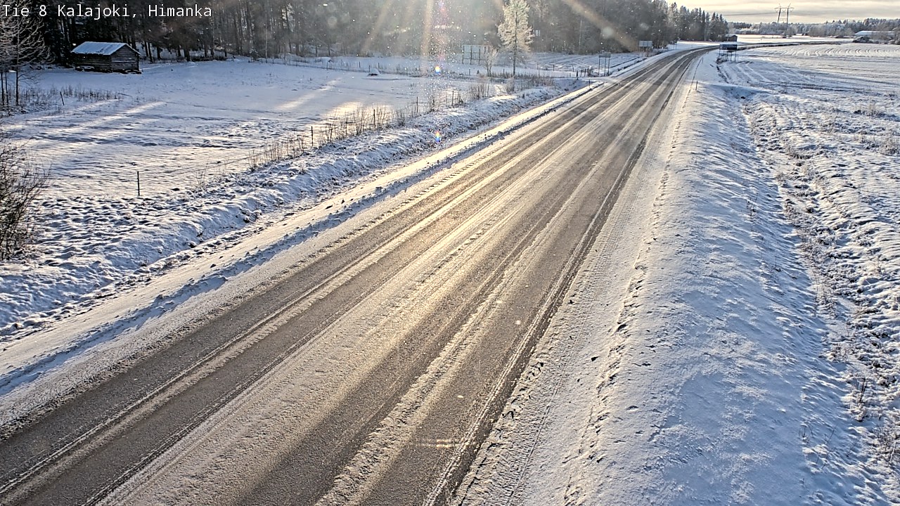 Weather Camera Image Road 8 Kalajoki, Himanka, Kalajoki, Pohjois-Pohjanmaa
