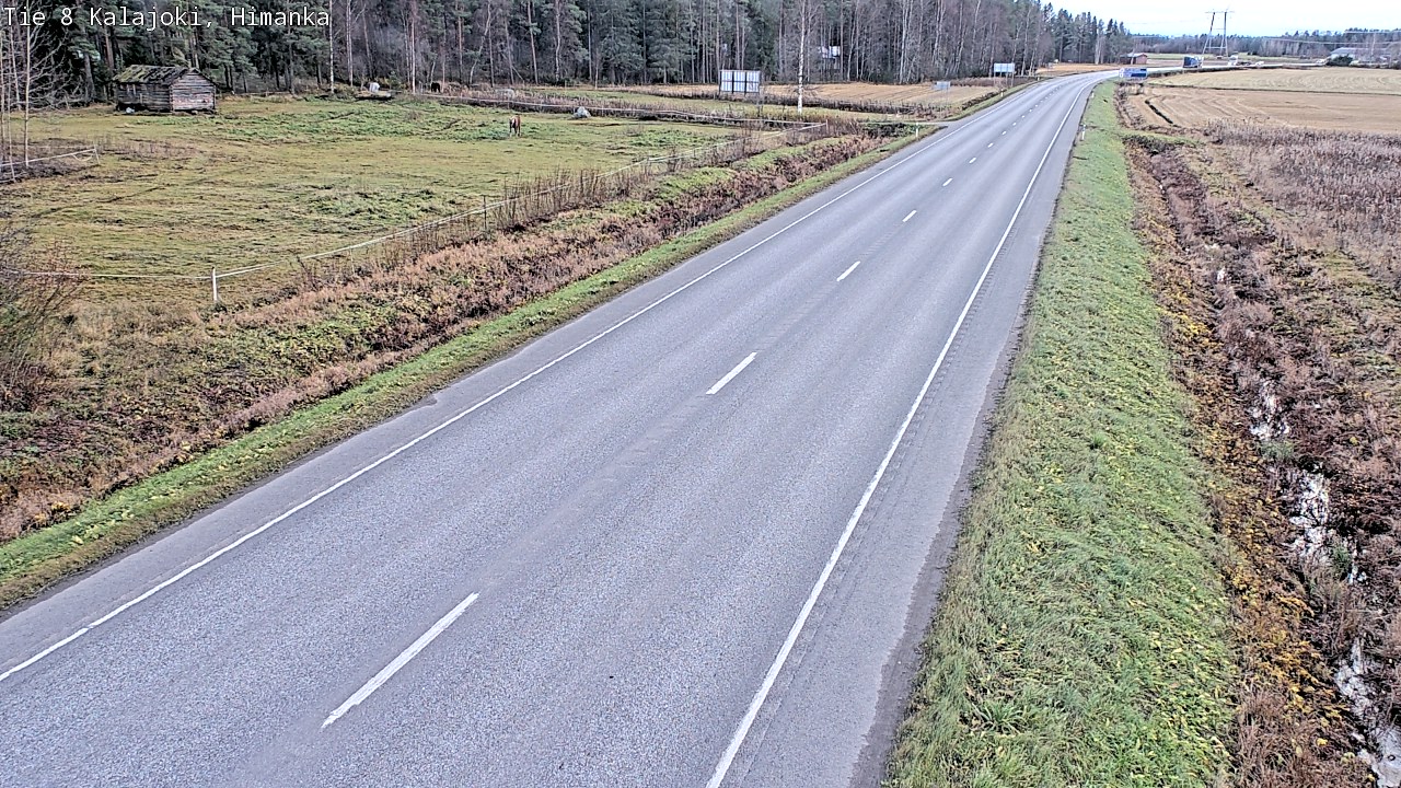 Kelikamerat Kuva Tie 8 Kalajoki, Himanka, Kalajoki, Pohjois-Pohjanmaa