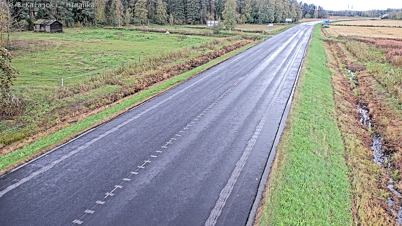 Weather Camera Image Road 8 Kalajoki, Himanka, Kalajoki, Pohjois-Pohjanmaa
