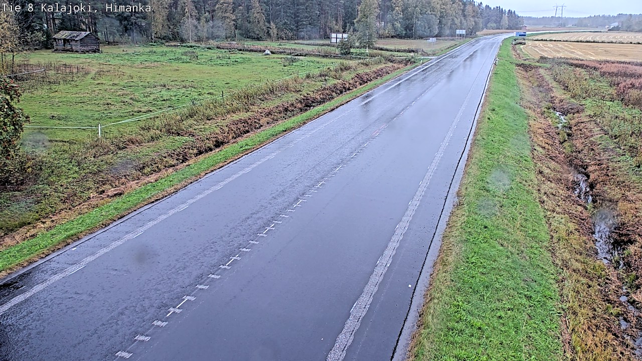 Weather Camera Image Road 8 Kalajoki, Himanka, Kalajoki, Pohjois-Pohjanmaa
