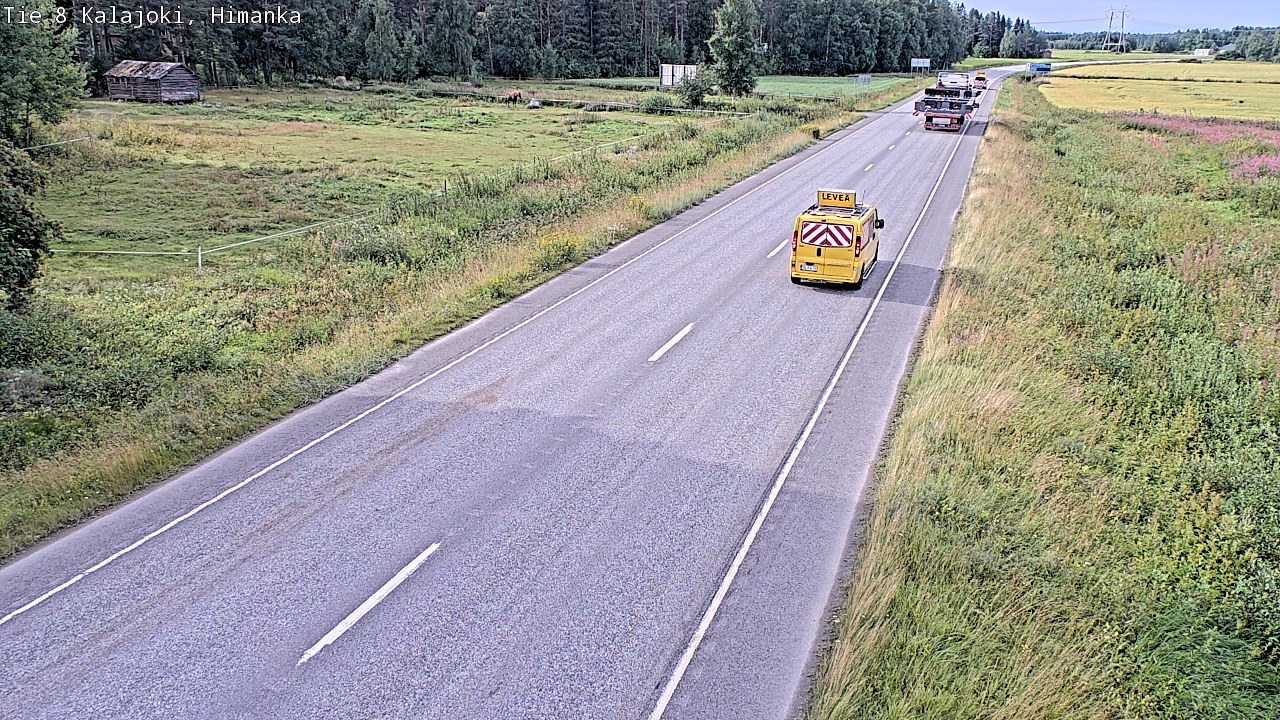 Kelikamerat Kuva Tie 8 Kalajoki, Himanka, Kalajoki, Pohjois-Pohjanmaa