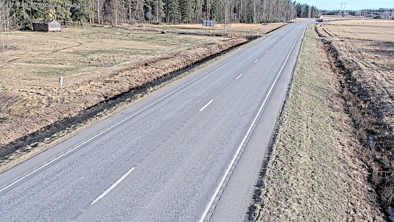 Kelikamerat Kuva Tie 8 Kalajoki, Himanka, Kalajoki, Pohjois-Pohjanmaa