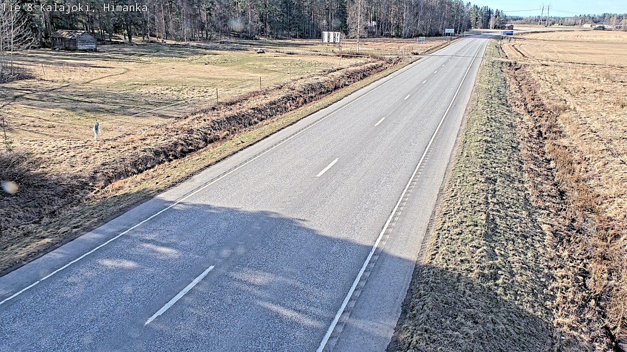 Kelikamerat Kuva Tie 8 Kalajoki, Himanka, Kalajoki, Pohjois-Pohjanmaa