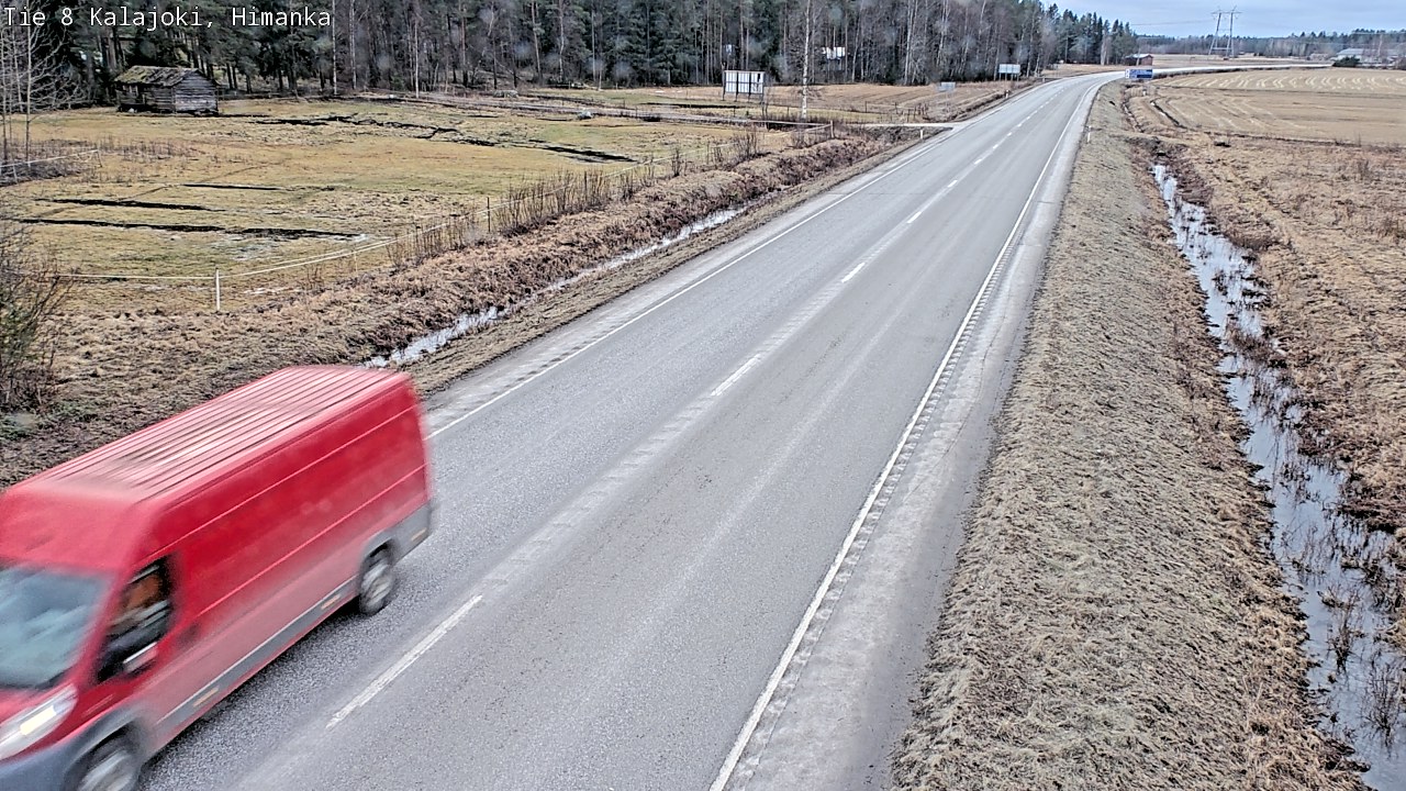 Weather Camera Image Väg 8 Kalajoki, Himango, Kalajoki, Pohjois-Pohjanmaa