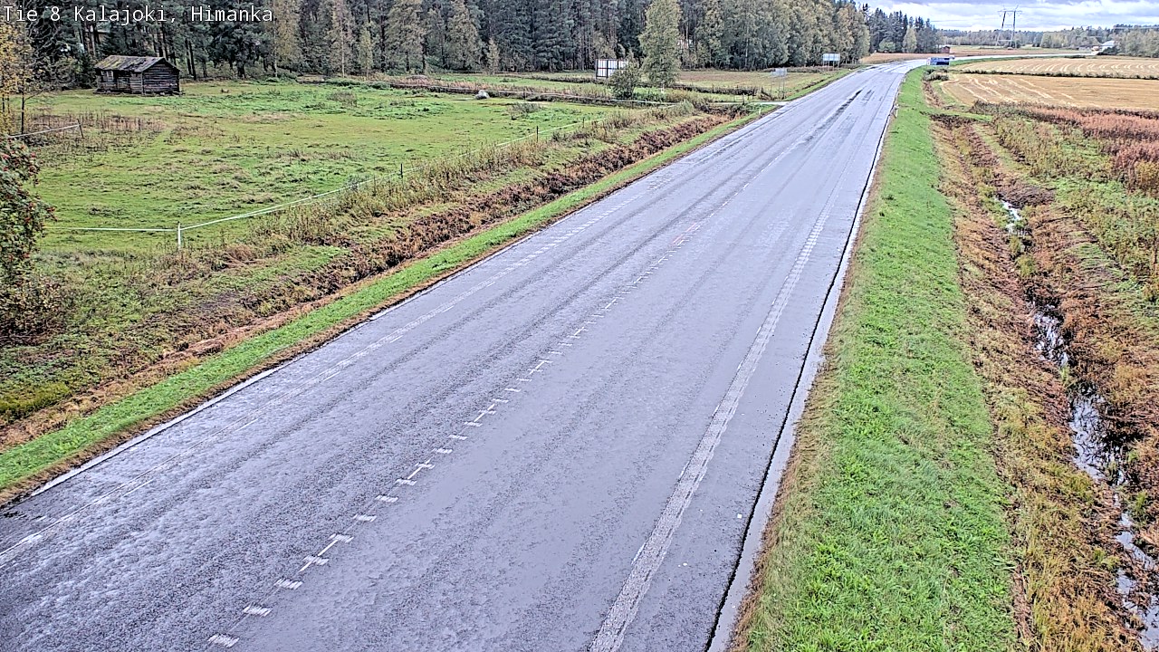 Weather Camera Image Road 8 Kalajoki, Himanka, Kalajoki, Pohjois-Pohjanmaa