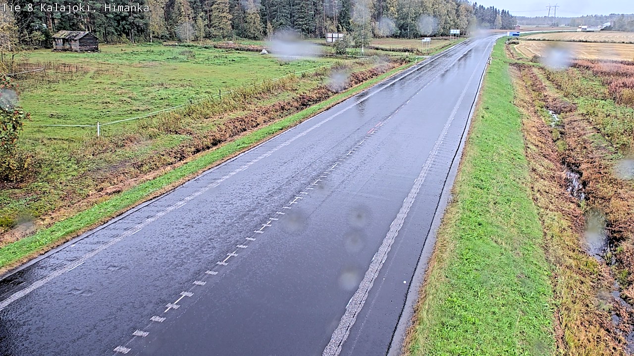 Weather Camera Image Road 8 Kalajoki, Himanka, Kalajoki, Pohjois-Pohjanmaa