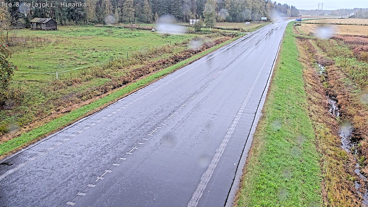 Weather Camera Image Road 8 Kalajoki, Himanka, Kalajoki, Pohjois-Pohjanmaa