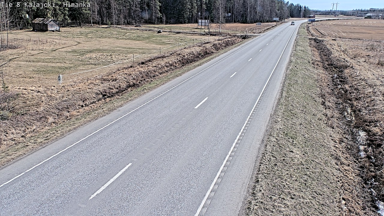 Kelikamerat Kuva Tie 8 Kalajoki, Himanka, Kalajoki, Pohjois-Pohjanmaa