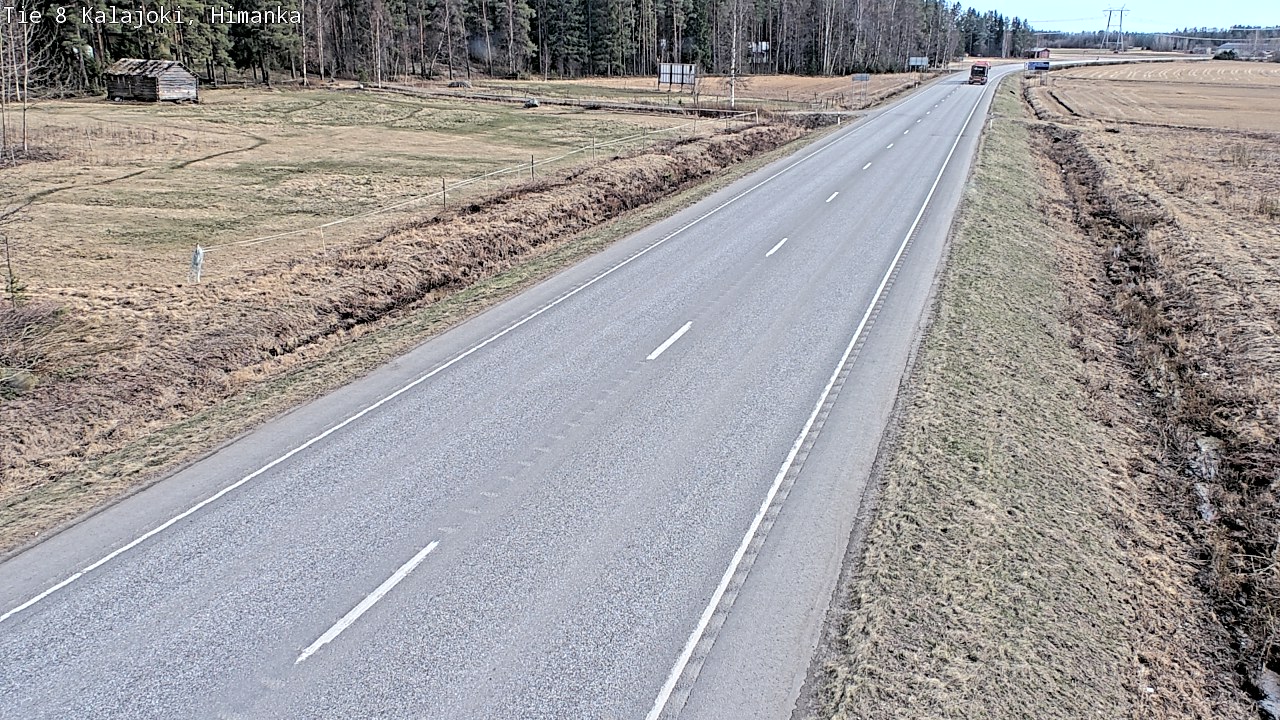 Kelikamerat Kuva Tie 8 Kalajoki, Himanka, Kalajoki, Pohjois-Pohjanmaa