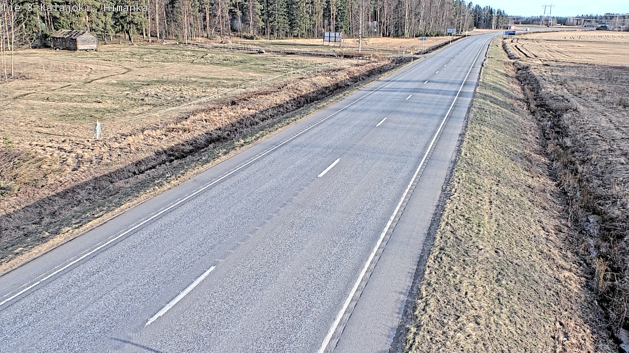 Kelikamerat Kuva Tie 8 Kalajoki, Himanka, Kalajoki, Pohjois-Pohjanmaa