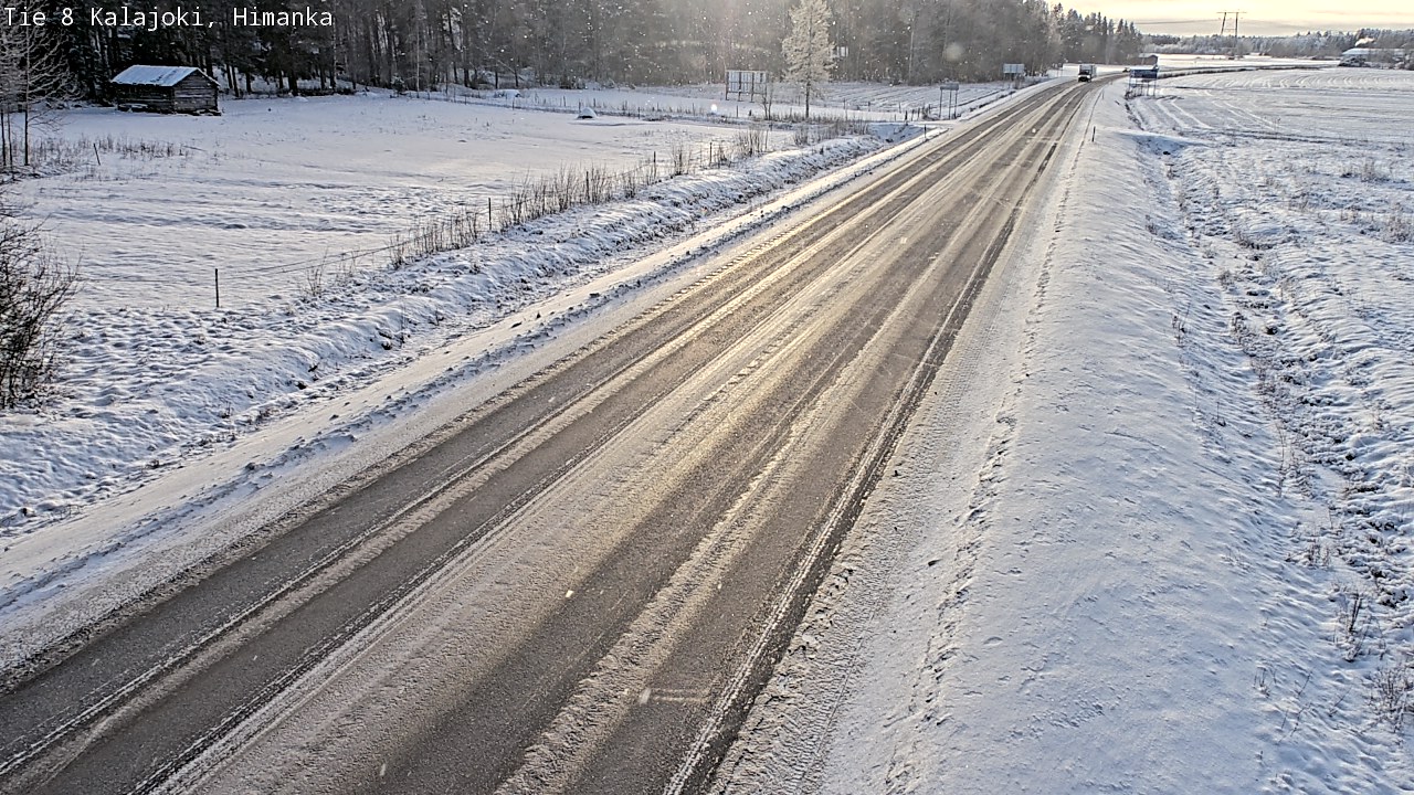 Weather Camera Image Road 8 Kalajoki, Himanka, Kalajoki, Pohjois-Pohjanmaa